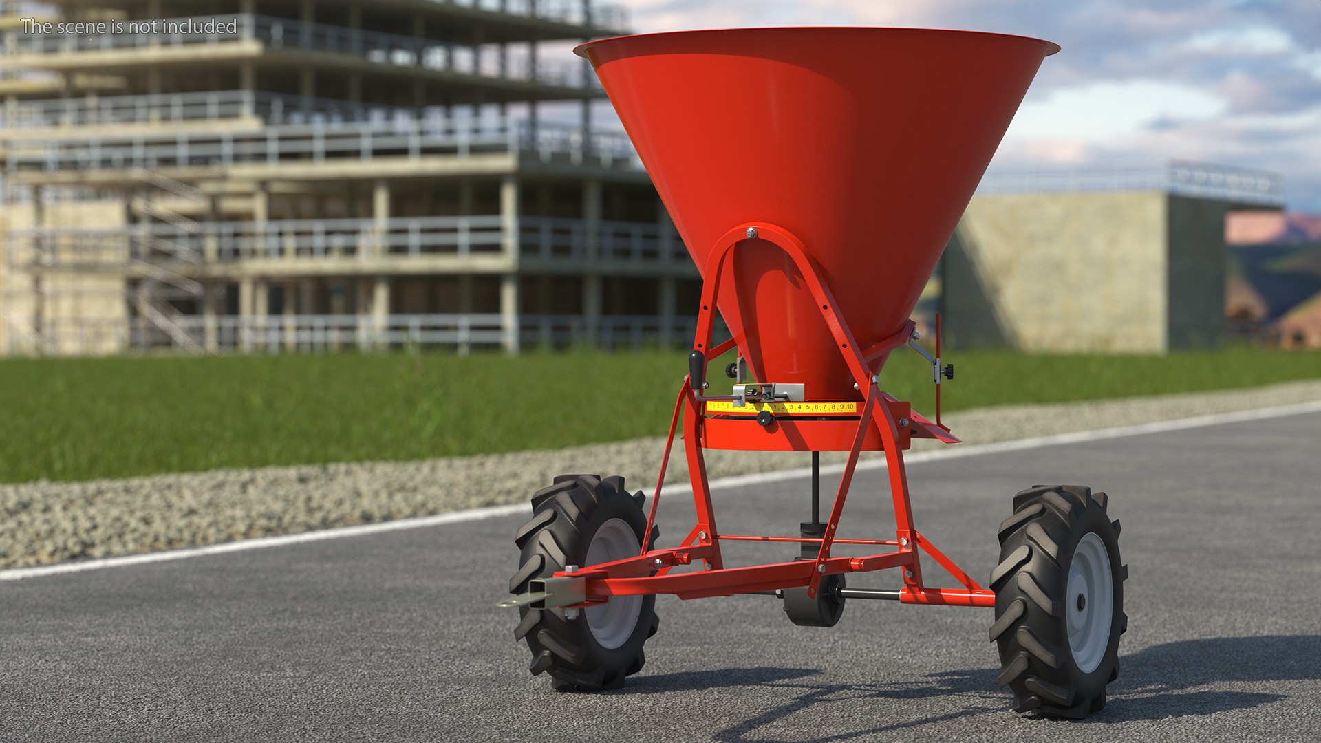 Gritting Salt Spreader 3D model TurboSquid 1720077