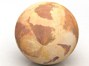3D star wars planet