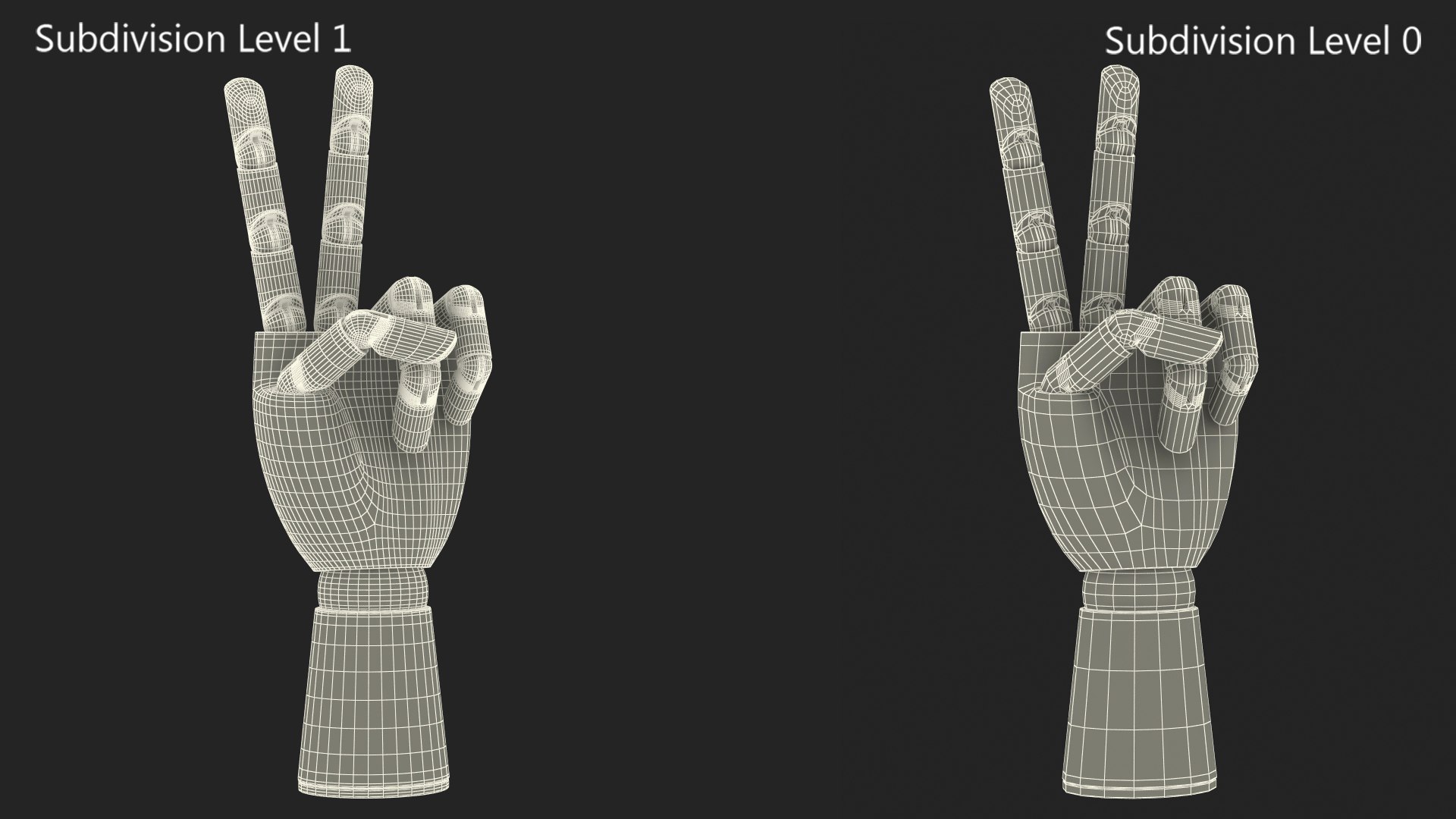 Dark Wood Mannequin Hand Peace Pose 3D model https://p.turbosquid.com/ts-thumb/I8/RDcYV9/6a/darkwoodmannequinhandpeacepose3dmodel014/jpg/1669205987/1920x1080/fit_q87/f2c27c3da9b0e067242c86b8edcfae224731a68c/darkwoodmannequinhandpeacepose3dmodel014.jpg