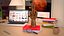 Dunkel Holz Mannequin Hand Peace Pose