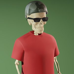 Skeleton - 3d NFT Characters I 3D