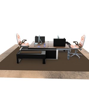 OFFICE WORKPLACE 3D model