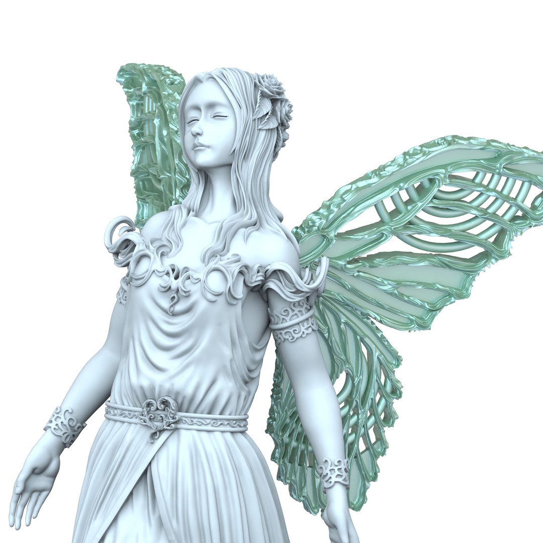 3D Game Assets 3D Printed Models Angel Figures 3D Model - TurboSquid 2032132