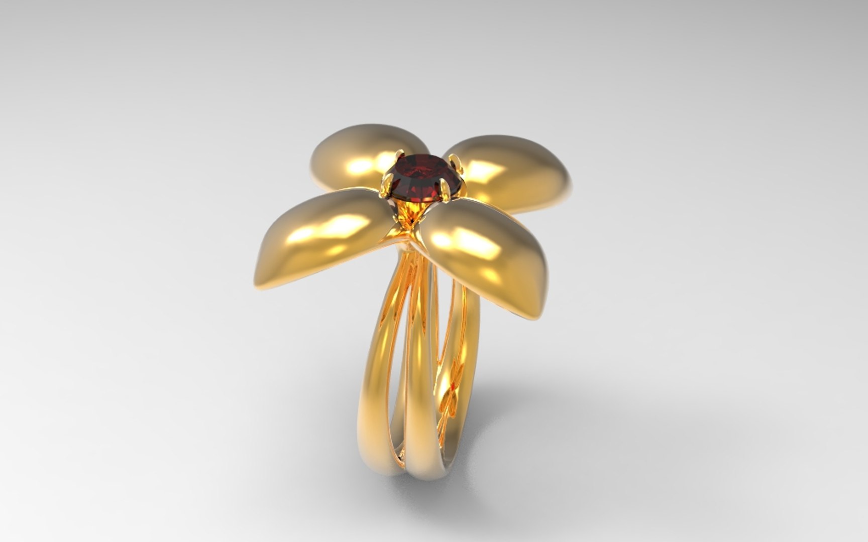 3d jewel ring model