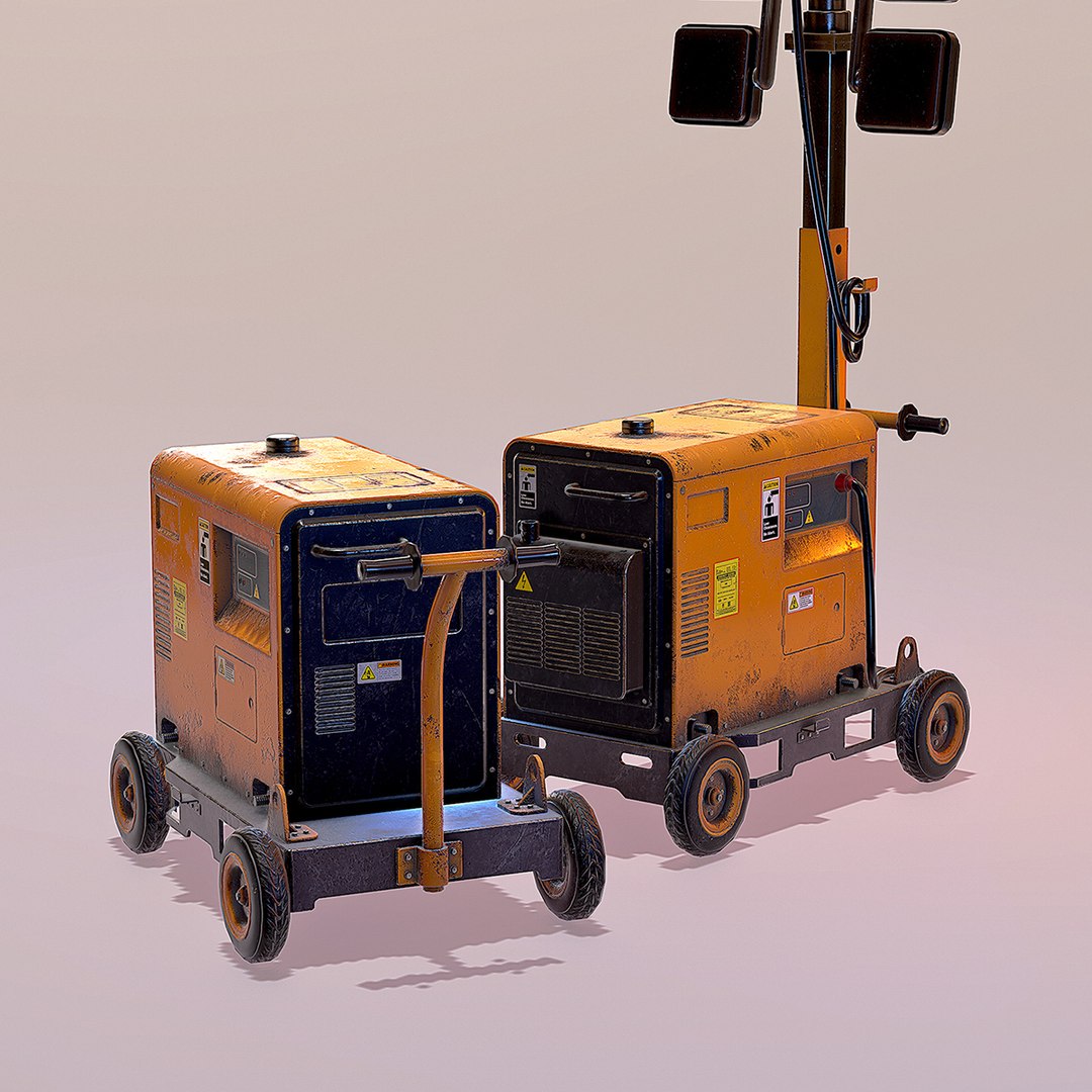 Power Generator Model - TurboSquid 1571141