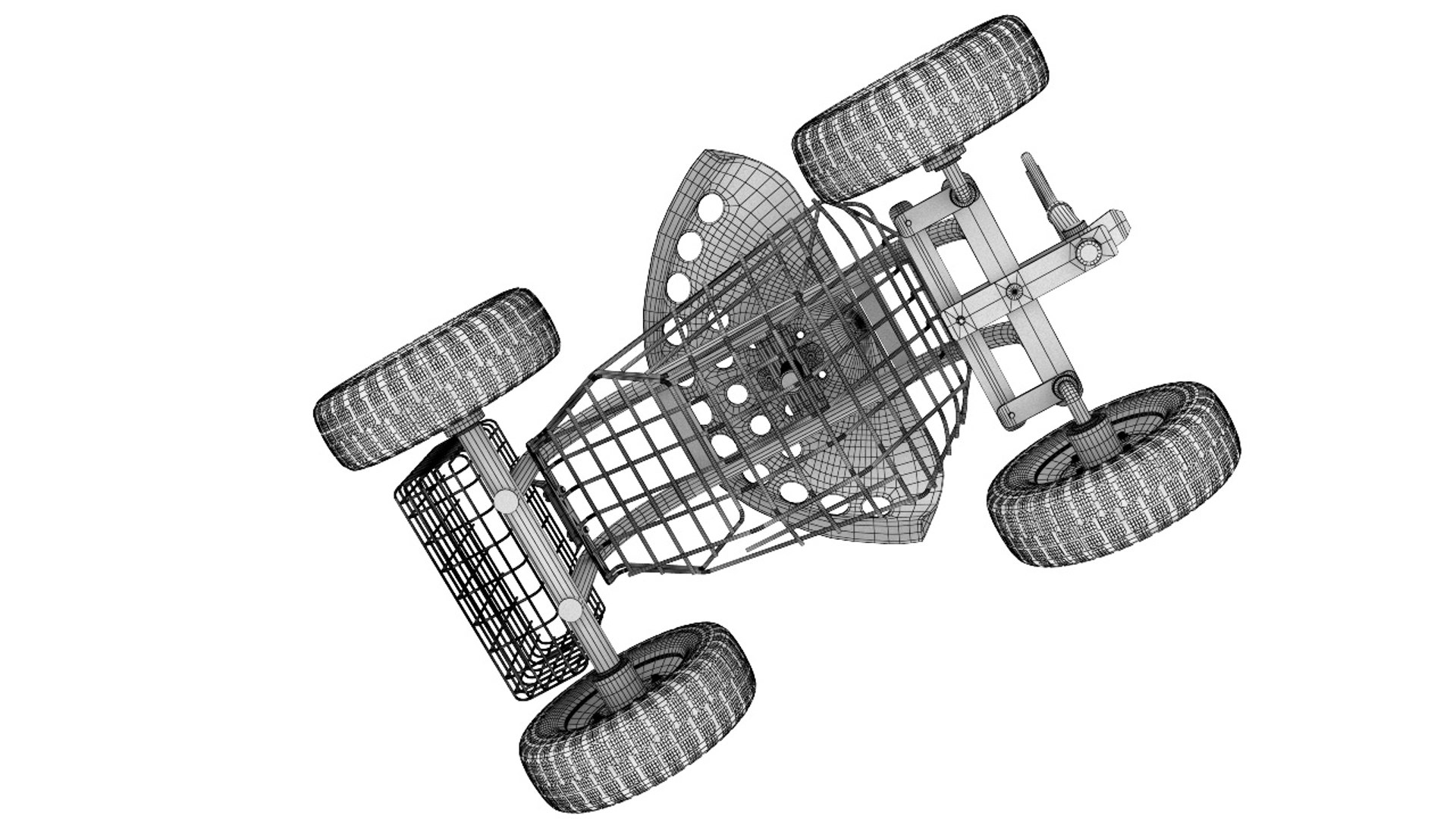 Farm cart 3D model - TurboSquid 1677252
