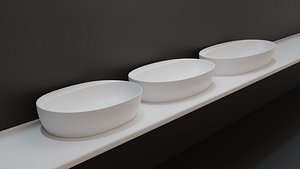 ELEGANCE CIRCLE Countertop washbasin By Azzurra Ceramica