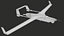 3D model Rigged Boeing Insitu RQ-21 Blackjack UAV Drone PBR