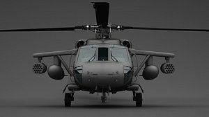 sikorsky uh-60 uh 3D model
