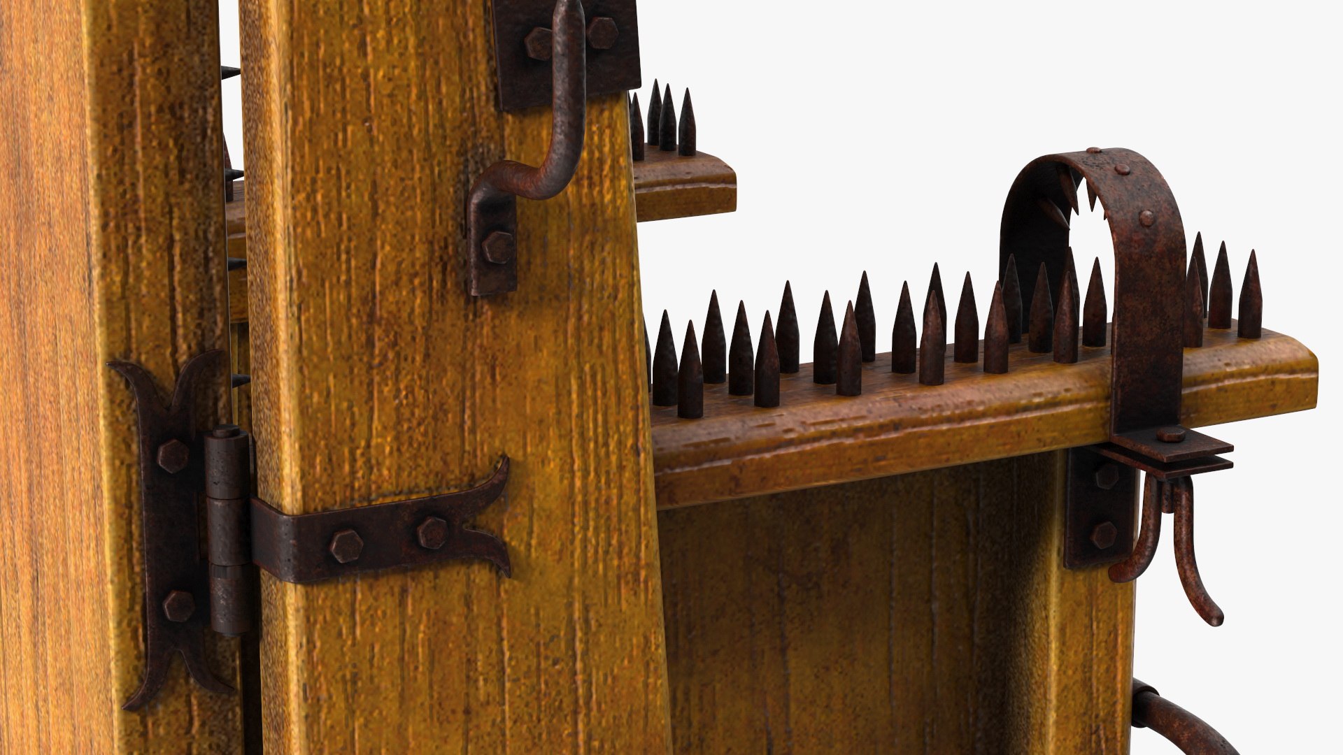 3D Medieval Torture Chair with Spikes model https://p.turbosquid.com/ts-thumb/I8/oBnsHk/1V/medievaltorturechairwithspikes3dsmodel015/jpg/1622018906/1920x1080/fit_q87/1597b6882dcb09f254b440b8ad4c211ea888f8d2/medievaltorturechairwithspikes3dsmodel015.jpg