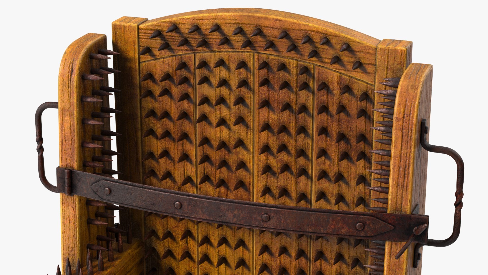 3D Medieval Torture Chair with Spikes model https://p.turbosquid.com/ts-thumb/I8/oBnsHk/74/medievaltorturechairwithspikes3dsmodel011/jpg/1622018890/1920x1080/fit_q87/87090c79464d3a45a85535268a13502e03adeca6/medievaltorturechairwithspikes3dsmodel011.jpg