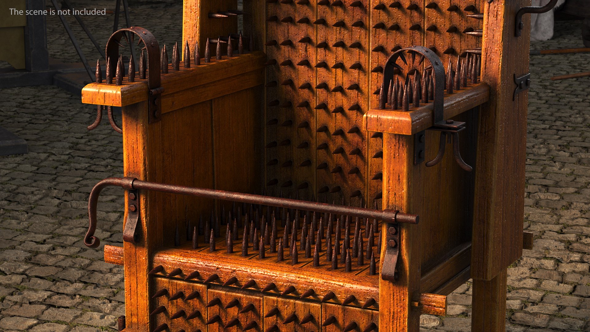 3D Medieval Torture Chair with Spikes model https://p.turbosquid.com/ts-thumb/I8/oBnsHk/i2/medievaltorturechairwithspikes3dsmodel005/jpg/1622018865/1920x1080/fit_q87/f9291d8db55765e9f62283494c0f622fec29fac2/medievaltorturechairwithspikes3dsmodel005.jpg