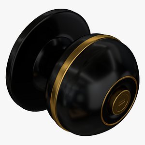 3d model door lock
