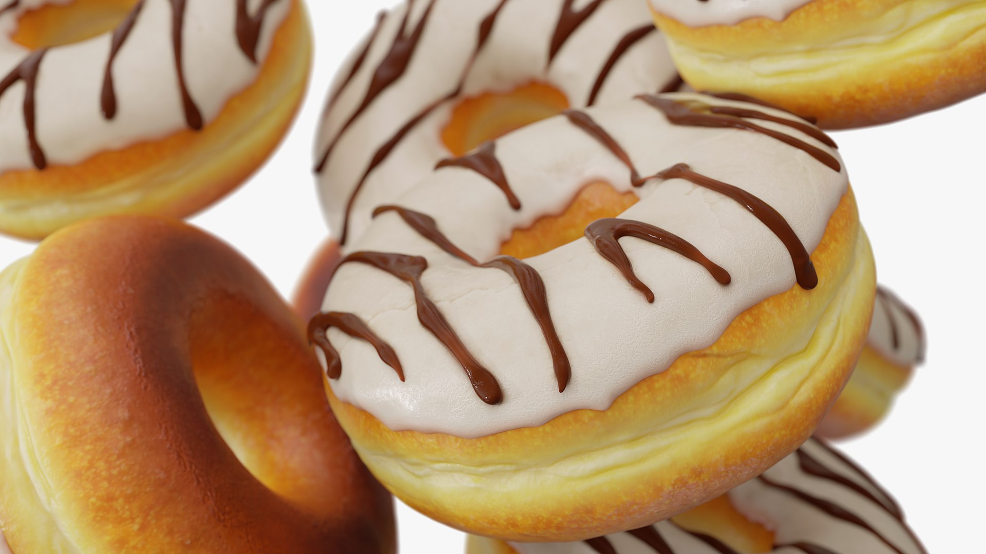 3D Realistic Glazed Donut Chocolate Drizzle https://p.turbosquid.com/ts-thumb/I8/pjNG3b/Tx/render10/png/1783044812/1920x1080/fit_q87/fe1042560cb7734ddeabf95cc123fb2b2f8e579c/render10.jpg