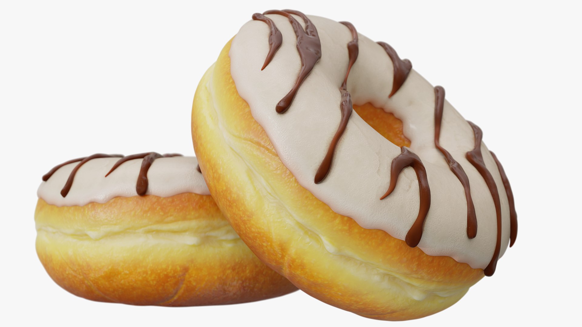 3D Realistic Glazed Donut Chocolate Drizzle https://p.turbosquid.com/ts-thumb/I8/pjNG3b/v2/render05/png/1783044809/1920x1080/fit_q87/dc8731972884fae8d9cd45dbd35cdce22b8e27ac/render05.jpg