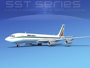 3d 707-320 boeing 707