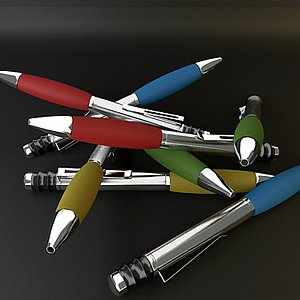 pens 3d model