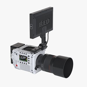 RED V-Raptor Cinema Camera 3D model