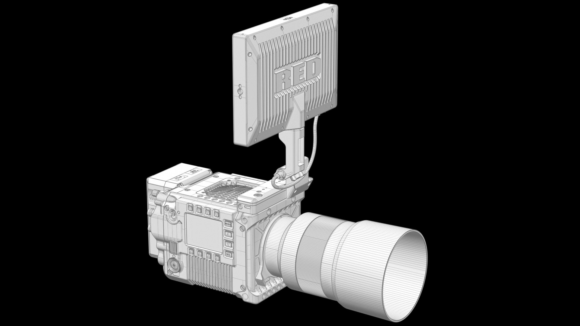 RED V-Raptor Cinema Camera 3D model https://p.turbosquid.com/ts-thumb/I8/tJo3qE/qx/w1/jpg/1641296692/1920x1080/fit_q87/09b90e06a8952c97aa36e2d41fbc09f96a920acb/w1.jpg