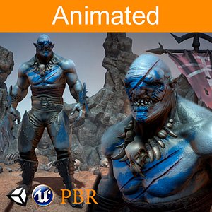 character orc dardan 3D model