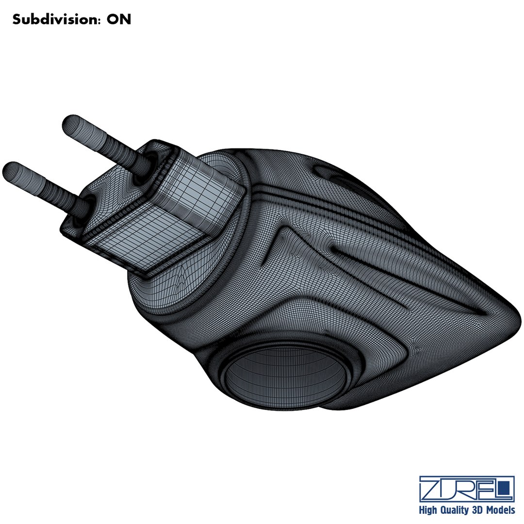 Mosquitall Fumigator Blue 3d Model