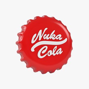 Fallout Cap Nuka Cola model