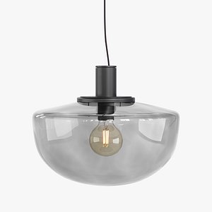3D model Audo - Bank Pendant - Smoked Glass