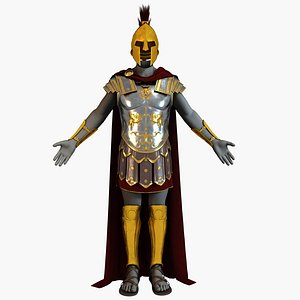 roman armor 3D model