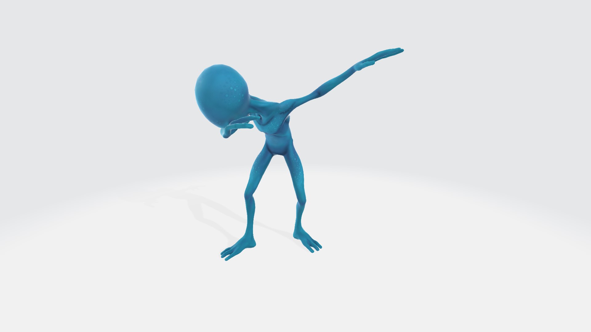 Dancing Alien 3D - TurboSquid 2368928