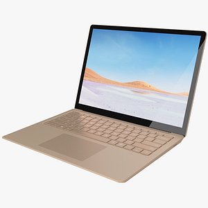 Microsoft Surface Laptop 3 13.5 inch Sandstone (Rigged)