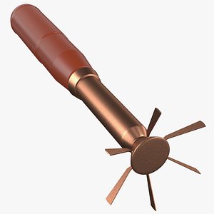 incendiary rocket 66 mm model