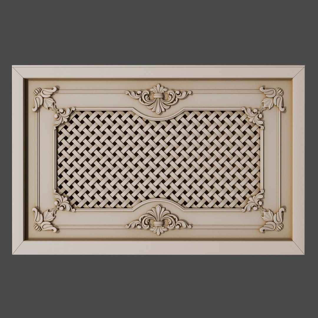 radiator screen obj