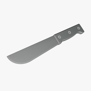 Knife - Geometry Only No Textures No Materials 3D model