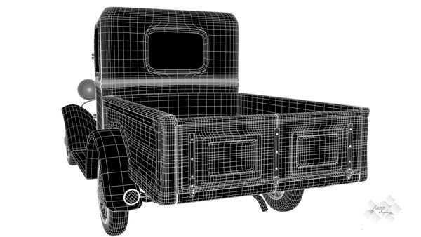 3d Model B Pickup