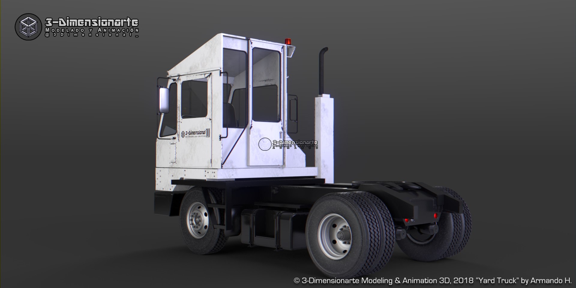 3D Truck Containers Yard - TurboSquid 1262555