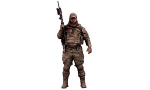 Cleaned 3D Body Scan Luis Donovan Standing