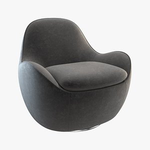 Dantone Etwood Armchair 3D