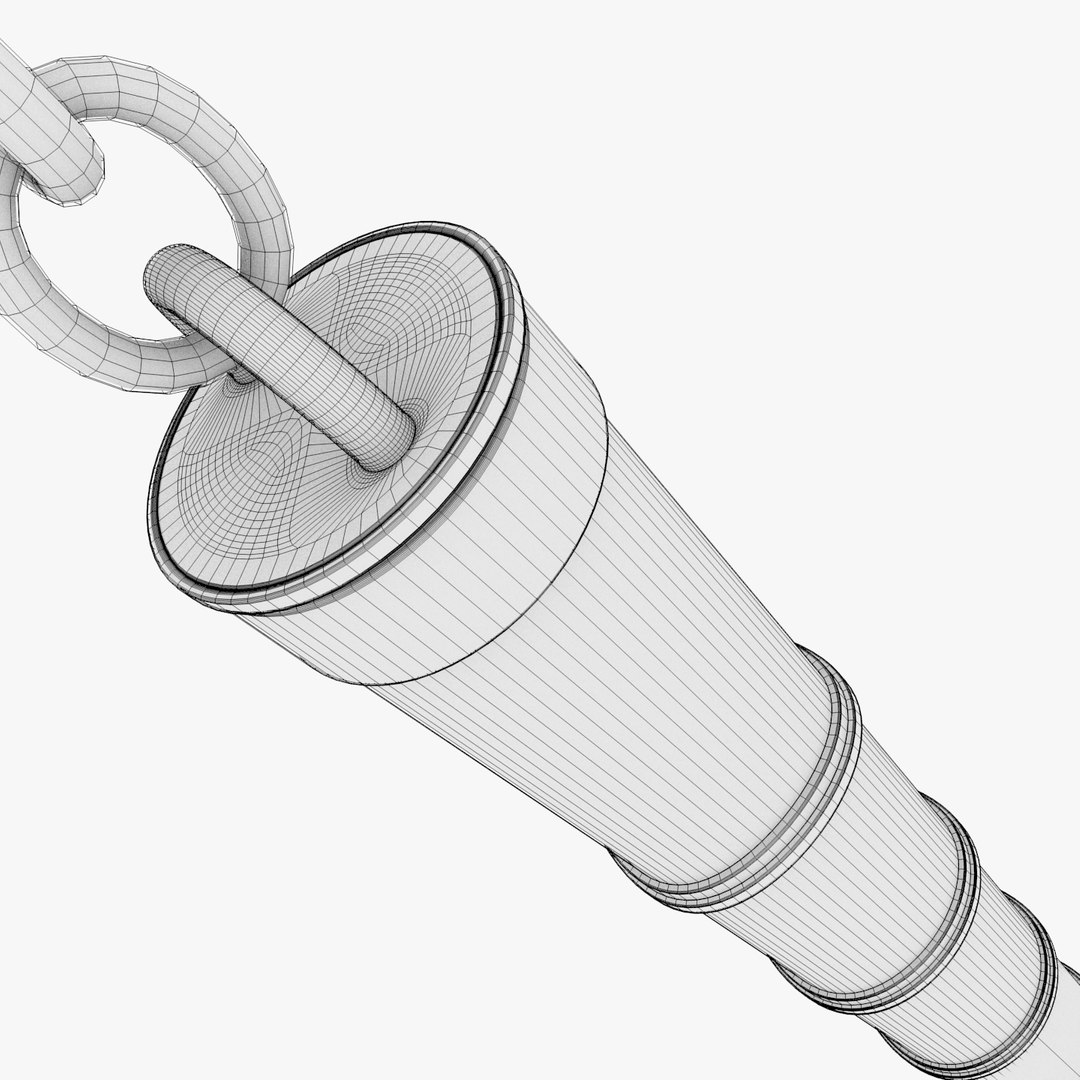 3d medieval flail model