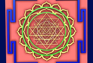 3D Yantra Decor