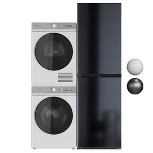 Washing machine dryer and steam cabinet Samsung 02