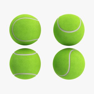 tennis ball 3D model