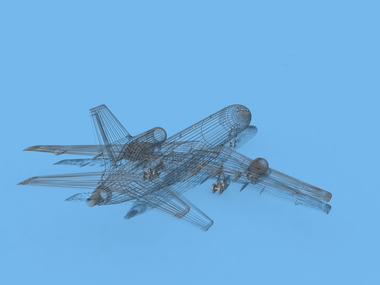 Lockheed L-1011-10 Airliner 3D Model - TurboSquid 1488856