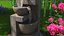 Garden Fountain Three Tier