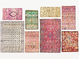 Carpet woven vintage moroccan vol 02