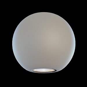 3D model wall light