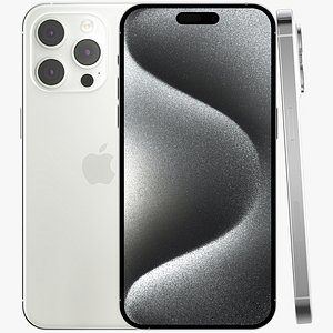 Apple iPhone 15 Pro Max White Titanium