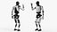 3D Bipedal Humanoid Robotics Platform Hand Wave Animated Rigged For Blender