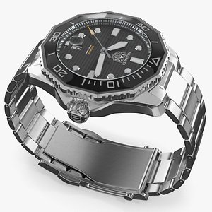 Tag Heuer Aquaracer Classic Metal Watch Black