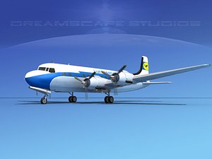 3d propellers douglas dc-6