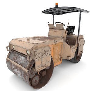 Construction Roller truck MUC30W 3D